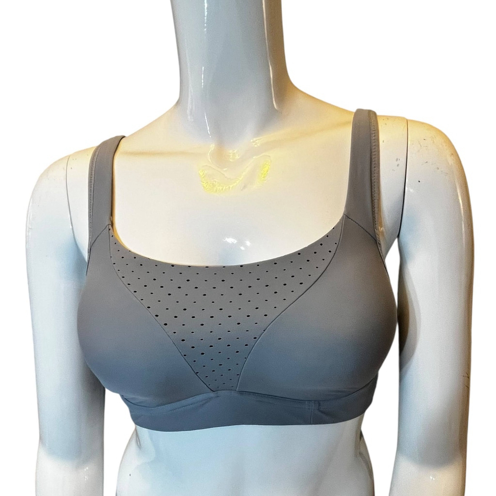 Lululemon Energy Bra High Support, 34C Cup (Size 8), Slate Gray